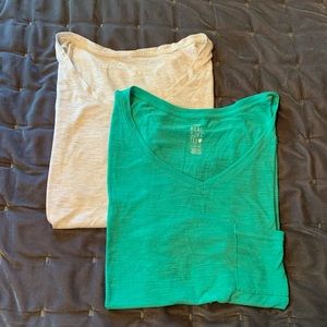 aerie v-neck tee bundle
